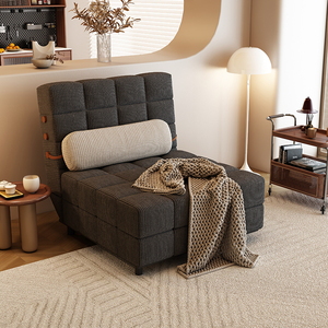 Canapé inclinable carré de style moderne, <span class=keywords><strong>lit</strong></span> pliant pour le <span class=keywords><strong>bureau</strong></span> ou le salon, revêtement en tissu - Product Image 3