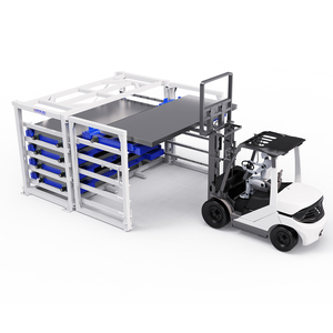 رف تخزين الأطباق قابل للطي ثنائي التشغيل يدوي ومحرك كهربائي لاسترجاع سهل، سعة 3 طن لكل طبقة - Product Image 1