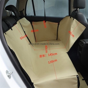 Housse de protection pour siège arrière de voiture pour chien, imperméable, anti-rayures, anti-salissures, Wbb14417 pour le transport d'animaux en voiture - Product Image 5
