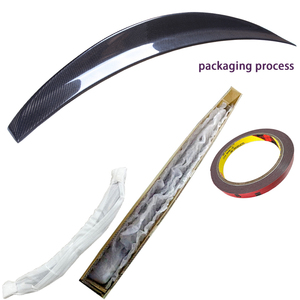 สปอยเลอร์หลังคาร์บอนไฟเบอร์ทรง 8TA สำหรับ A5 B8 B8.5 4 ประตู Sportback ปี 2009-2017 - Product Image 6