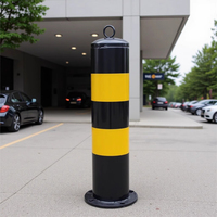 Poteaux de stationnement manuels personnalisés, barrières routières de qualité professionnelle