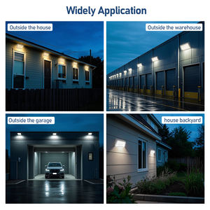 Lámpara LED de Pared Cuadrada Ajustable de 40W-120W, IP65, Impermeable, de Aleación de Aluminio, para Exteriores, Calles, Estacionamientos, Entradas - Product Image 5