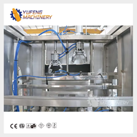 Ligne de production d'eau efficace de 5 gallons Système de traitement de l'eau de remplissage adapté à l'usine