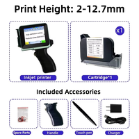 Mini-imprimante jet d'encre portable pour codes de lots, séchage rapide, codage de dates et numéros sur œufs, TIJ