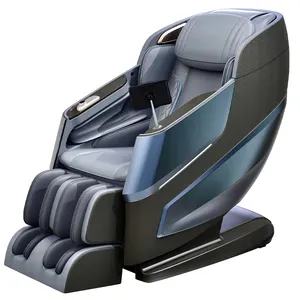 4d sl-track robotique real relax 2022 fauteuil de massage de la piste dual-core s full body foshan market inversion stretch