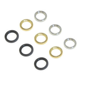 <span class=keywords><strong>ชุด</strong></span>สวิตช์แบบกดปรับได้พร้อมแหวนรองและน็อต - ตัวเลือกสีโครเมียม ดำ ทอง พร้อมเครื่องมือเขียนบนน็อตกีตาร์ - Product Image 6