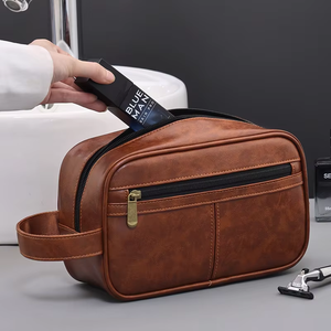 Grande capacità Oxford uomo alla moda per la borsa trucco da toilette borsa cosmetica Pu borse cosmetiche all'ingrosso - Product Image 5