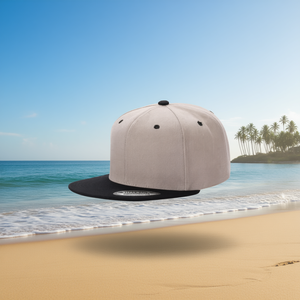 Gorra de Béisbol Ps Poly Snapback de 2 Tonos, Unisex, Estilo Hip Hop, para Exteriores, Playa, Casual, Multipanel, Poliéster y Algodón - Product Image 2