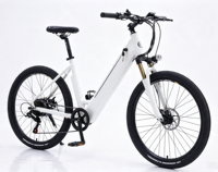 Vélo de montagne électrique haute performance pour adultes, moteur sans balais 36V, suspension intégrale, cadre en aluminium, batterie au lithium 7 vitesses