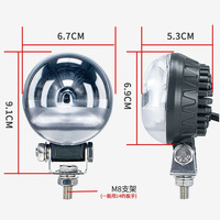 Chariot élévateur led avertissement de sécurité ARC lumière de zone rouge super lumineux 12-110V faisceau lumineux de zone en forme de U pour chariot élévateur