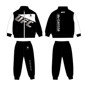 Traje de combate profesional para MMA Kung Fu Grappling Taekwondo Logotipo personalizado Manga larga Boxeo Sanda Traje de entrenamiento - Product Image 5