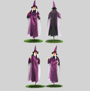 Barra de sonido brillante para Halloween, decoraciones de látex, <span class=keywords><strong>bruja</strong></span>, fantasma, colgante, controles oscilantes, habitación secreta, casa embrujada, tema de terror - Product Image 3