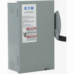 New and Original Ea-ton DG323NRB SWITCH GENERAL DUTY SAFETY 3 POLE 100A NEMA 3R FUSIBLE W/NEUTRAL Good Price