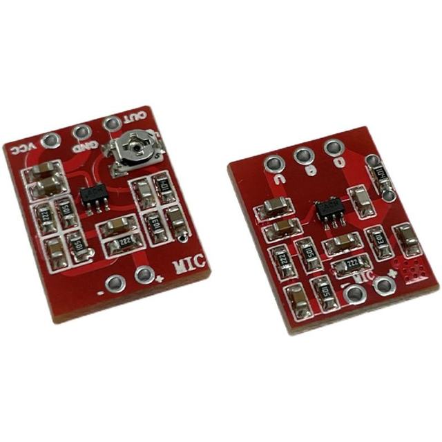 MAX4466 Electret Microphone Amplifier Board Microphone Amplification Module Gain Adjustable Pickup Front Stage Speaker