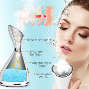 Vaporizador Facial Iónico Nano Portátil con Limpieza Nasal Hidratante para Uso en Salón de Belleza y en Casa - Product Image 3
