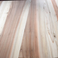 Chinese Factory Cedar Edge Glued Panels Timber Wood Board for Home Use