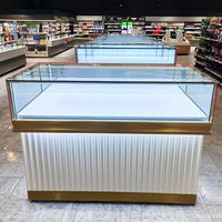 Vitrine de conception 3D de meubles de bijouterie personnalisée très vendue pour vitrine de magasin optimale pour l'affichage de la devanture de magasin