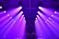 Polarlights LED 12*40W RGBW 4IN1 lumières principales mobiles de lavage pour le théâtre de Concert de location d'événement d'étape