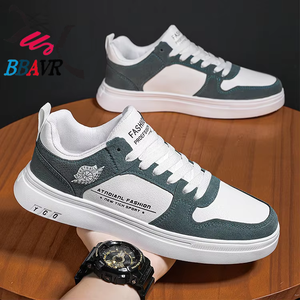 Zapatos Casuales Blancos para Hombre, Talla Pequeña, para las Cuatro Estaciones, Otoño Invierno, Zapatos para Caminar a la Moda, Transpirables, de Algodón, Modernos, para Verano - Product Image 3