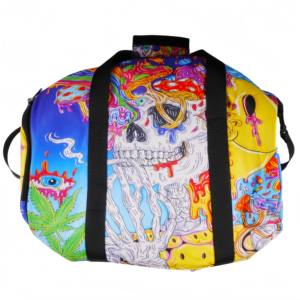 Sacs fourre-tout unisexes vintage les plus populaires, logo imprimé personnalisé, imprimés animaliers, polyester, capacité 20-37L, fermeture éclair étanche - Product Image 5