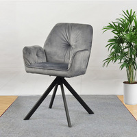 Ensemble Table et Chaises de Salle à Manger Nordique Moderne Durable – Base en Fer Lune, Style Bois, Idéal Maison, Bureau, Appartement, École, Entrée – Meilleures Ventes
