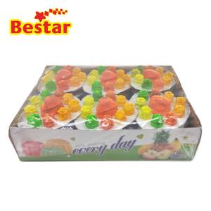 Jelly Cute Rose <strong>Flower</strong> Heart Jelly Fruit Flavor Multi Colors Candy and <strong>Sweets</strong> - Product Image 2