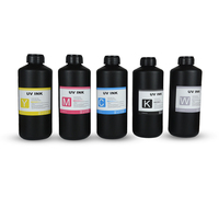 Encre UV LED de haute qualité 1000 ml pour tête d'impression RICOH G4 G5 KONICA TOSHIBA