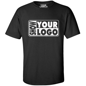 T-shirt da ginnastica in cotone 100% 240gsm all'ingrosso da uomo nera oversize grafica squadrata t-shirt personalizzata in rilievo stile Street lettera semplice in bianco - Product Image 3