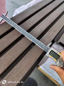 Bên ngoài bên ngoài vườn tấm Tường bên ngoài trang trí nội thất bền 3D Natual gỗ Muối trang trí <span class=keywords><strong>WPC</strong></span> louver tấm ốp - Product Image 6