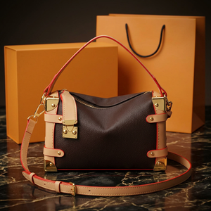 Bolso de hombro de cuero vacuno de lujo, bolso cruzado de cuero genuino de diseñador, bolsos de mano para mujer, bolso de mano de primera calidad para mujer - Product Image 1