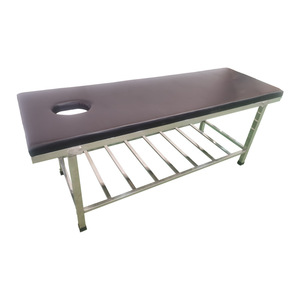 Table de massage L1900xL600xH650mm en PU avec appui-tête fixe, mobilier de salon, design durable, style minimaliste - Product Image 1