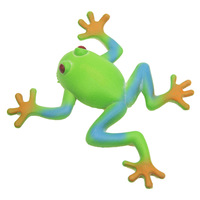Jouets Squishies Grenouille Extensibles, Jouets Anti-Stress Grenouille Réaliste, Jouets à Presser en TPR, Vente en Gros