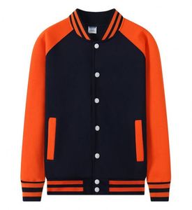 Sweatshirts à col montant Offre Spéciale pour hommes Vestes universitaires en polaire Vestes de baseball brodées personnalisées Oem avec logo - Product Image 4