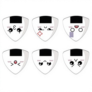 Triangle Nylon Guitar <strong>Picks</strong> Custom Based Images Durable for Jazz <strong>Bass</strong> Ukulele Wholesale - Product Image 1