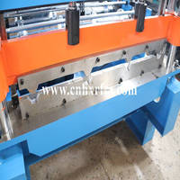 Machine à courber les tôles de toiture en métal automatique personnalisée Machine à sertir et à courber les tôles d'acier trapézoïdal