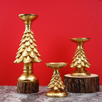Sculpture créative de sapin de Noël, chandelier en résine, artisanat personnalisé, ornement de Noël, décoration festive, décoration de maison pour les fêtes, cadeau