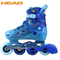 HEAD Junior Patin à roulettes Freestyle réglable Patinage en plein air Roues clignotantes Chaussures de patin à roues alignées