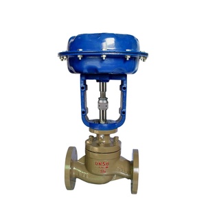 Válvula de control neumática de asiento único tipo jaula de acero al carbono con diafragma de muelles múltiples Yt1000L de COVNA para pedidos urgentes - Product Image 1