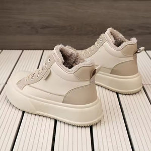 Botas de Invierno Casuales de Felpa Impermeables 2026 con Parte Superior para Estudiantes, Cálidas y Versátiles - Product Image 6