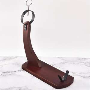 Pine Wood <strong>Ham</strong> Drying <strong>Rack</strong> Special Display Stand for <strong>Ham</strong> Drying <strong>Racks</strong> Kitchen Rectangular Creative and Practical Set of Supports - Product Image 5