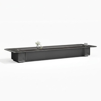 Grand bureau de direction moderne et contemporain, durable, extra large, en bois haute densité, pour usage commercial en bureau
