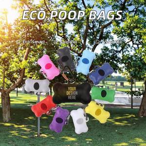 Sacs à déjections pour animaux de compagnie biodégradables, écologiques, personnalisables, vente en gros d'usine, livraison gratuite - Product Image 3