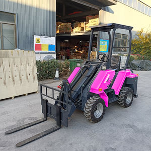 2025 nuovo Design Mini telescopico ruote Loader Telehandle braccio telescopico con cabina ERO5 motore idraulico per la vendita - Product Image 4