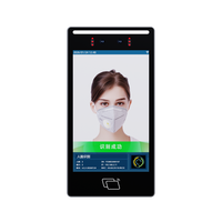 오픈 소스 8인치 안드로이드 얼굴 인식 단말기 (릴레이 옵션, ID IC 카드, QR 코드 스캐너, 생체 지문 인식 기능 포함)