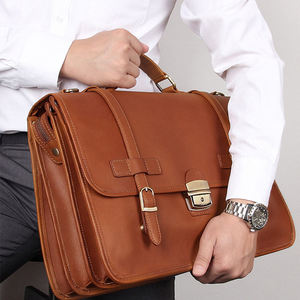 Venta al por mayor de negocios a prueba de agua Laptop Bag cuero mujeres maletín abogado accesorios Laptop maletín - Product Image 1