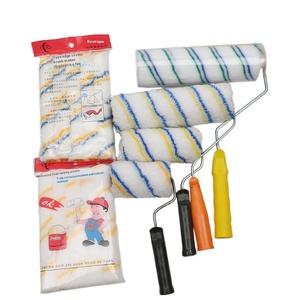 Rullo per Pittura Industriale Fai-<span class=keywords><strong>da</strong></span>-Te di Piccole Dimensioni in Materiale Poliestere Espanso con Manico in Plastica Senza Punti Ciechi per Rivestimenti - Product Image 3