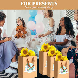 Lage Prijs Luxe Merchandise Papieren Boodschappentassen Op Maat Bedrukt Dikke <span class=keywords><strong>Kraft</strong></span> Papieren Zak Met Logo Print En Lint Handgrepen - Product Image 2