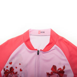 Mujeres verano Ciclismo Jersey manga corta Rosa bicicleta Ropa carretera equipo bicicleta uniforme ropa deportiva Ciclismo <span class=keywords><strong>Maillot</strong></span> - Product Image 3