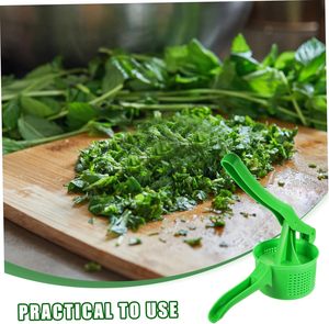 ที่บีบน้ำผักพลาสติกเป็นมิตรกับสิ่งแวดล้อม1ชิ้นที่มีด้ามจับอุปกรณ์ครัวด้วยมือสำหรับใส่สลัด - Product Image 6