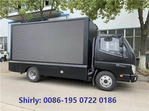 Fábrica personalizada FOTON 4*2 Digital LED Billboard Truck Mobile LED Publicidad Camión a la venta en Nigeria - Product Image 2